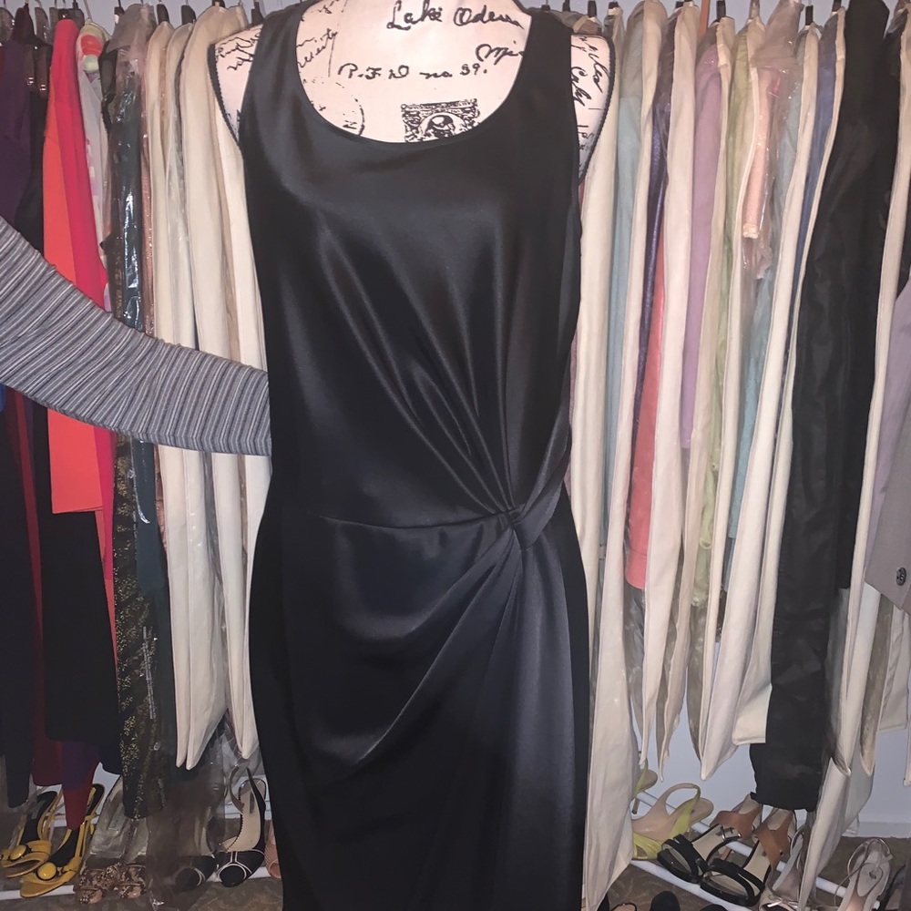 Black size 14 St. John dress